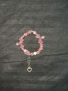 Pink Beaded Bracelet