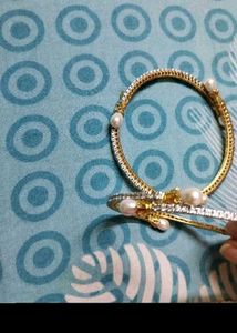 Pearl Bangles - Set of 2