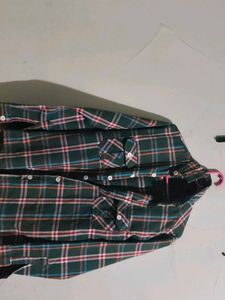 Vintage Plaid Flannel Shirt