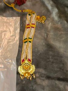 Elegant Pearl &amp; Stone Necklace