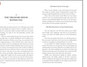 Power of Your Subconscious Mind