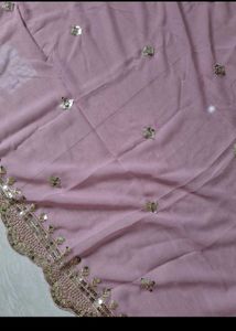 Mauve Blush Pink Anarkali Set 🛺🦢🤍✨️