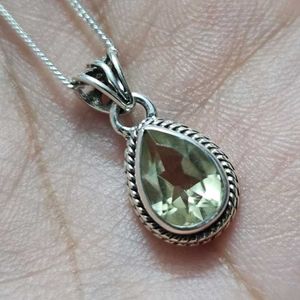 925 Sterling Silver Pendant & Earring Combo