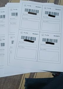 40 Shipping Lebels