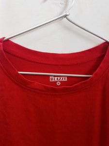 Elegant Red Women&#39;s Top – Everyday Glam Look