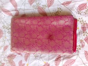 Smooth Banaras pattu saree