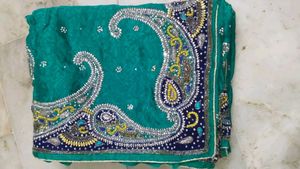 Very Heavy Work Saree