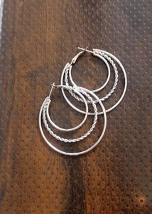 New Silver Earings