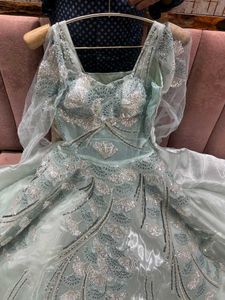 ❣️9 Meter Flare Gowns For Engagement ❣️
