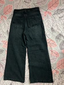 Black Wash Denim Jeans