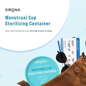 Collapsible Silicone Menstrual Cup Sterilizer