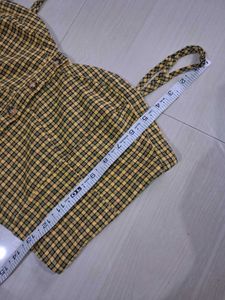 Women Plaid Top