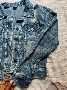 Acid Wash Denim Jacket
