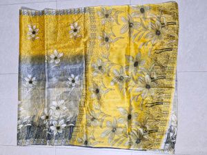 Beautiful Poly Slik Saree Without Blouse
