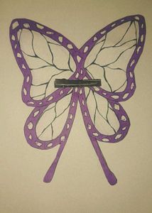 Shinibu Kocho Butterfly Hairclip 🦋💜