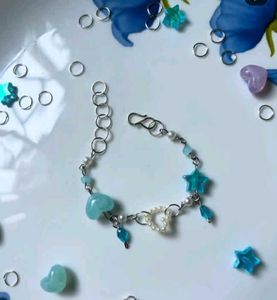 Blue Charm Bracelet