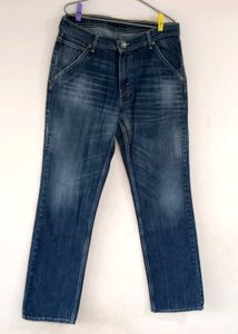 Dark Blue Denim Jeans