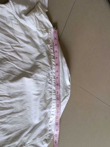 White Shirt Lion Embroidery