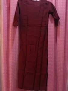 Kurta Set Of Brown Colour