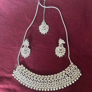 Combo Of Bangle Set And Jewellery