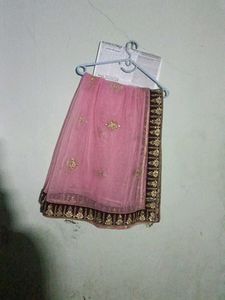 Elegant Embroidered Lehenga Skirt