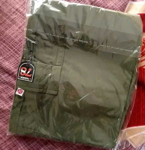 Olive Green Cargo Joggers