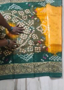 Art Silk Saree With Blouse 6 Meters