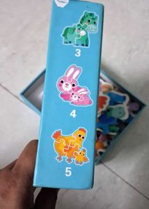 Ladder Puzzle Farm Animals Set Of 6