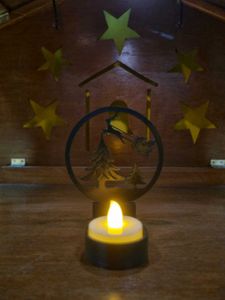 3D printed Festive Holiday Candle Holders