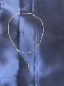 Double Layered Necklace.