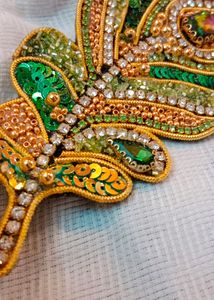 Peacock 🦚 Feather Brooch