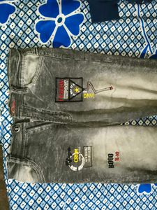 Boy&#39;s Grey Casual Pants