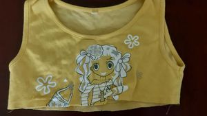 2 cute tops for little girls 3 to 6 yrs