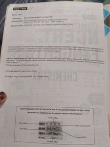 Objective NCERT Chemistry