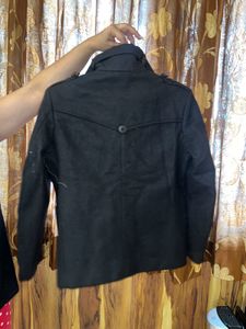 Classic Black Wool Jacket
