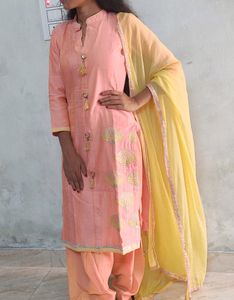 Suit, Salwar And Dupatta (3peice Set)