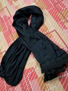 Black Dupatta New