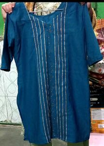 Simple Suit With Dupatta