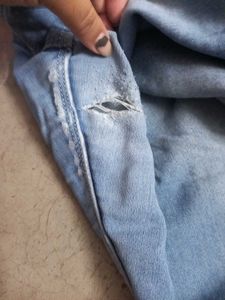 Light Wash Denim Jeans