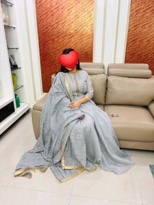 Elegant Grey Kurta Set