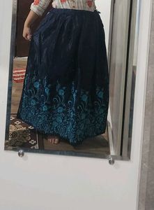 Elegant Embroidered Skirt