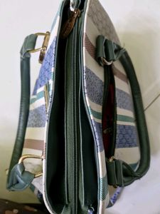 Striped Handbag
