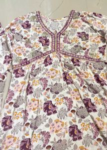 Floral Print Kurta Set