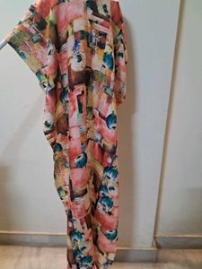 Abstract Print Stole