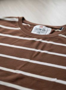 Striped Long Sleeve T-Shirt for men (L) size