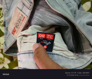 Light Wash Denim Jeans