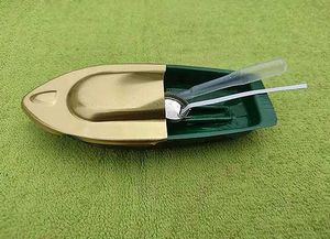Plain Steam Powered Tin Boat Toy – Classic Retro