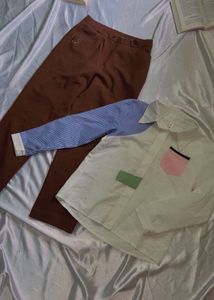 COMBOO SET SHIRT WITH TROUSERS