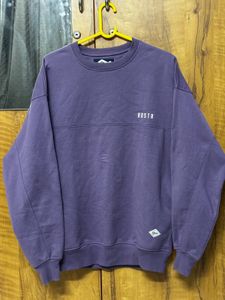 Roadster Lavender men solid sweatshirt