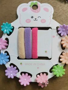 Cute Flower Hair Accessories Set